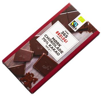 Chokolade til 27 kr.