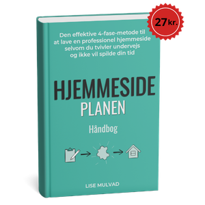 Hjemmeside Planen - kun 27 kr.