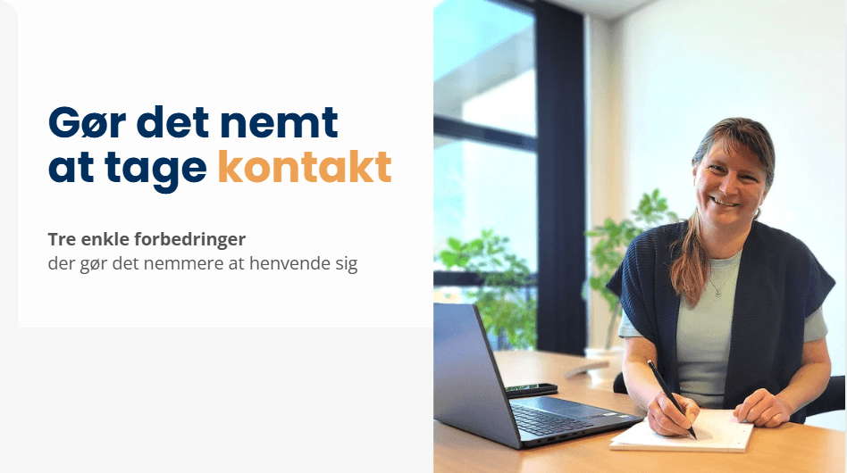 Gør det nemt at tage kontakt - Mini-guide af Lise Mulvad